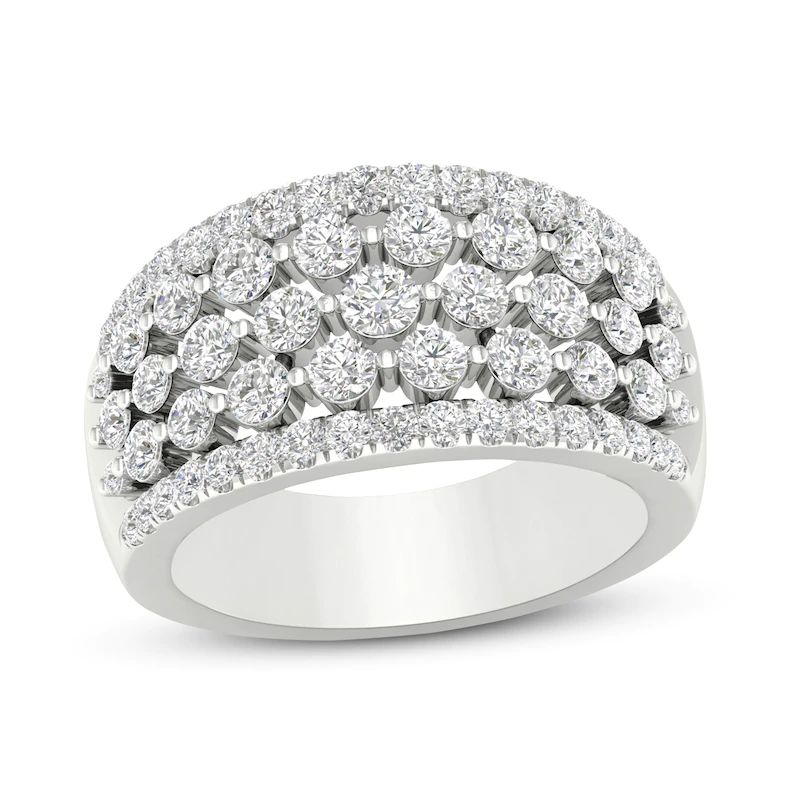 Diamonds Ring 2 ct tw 14K White Gold
