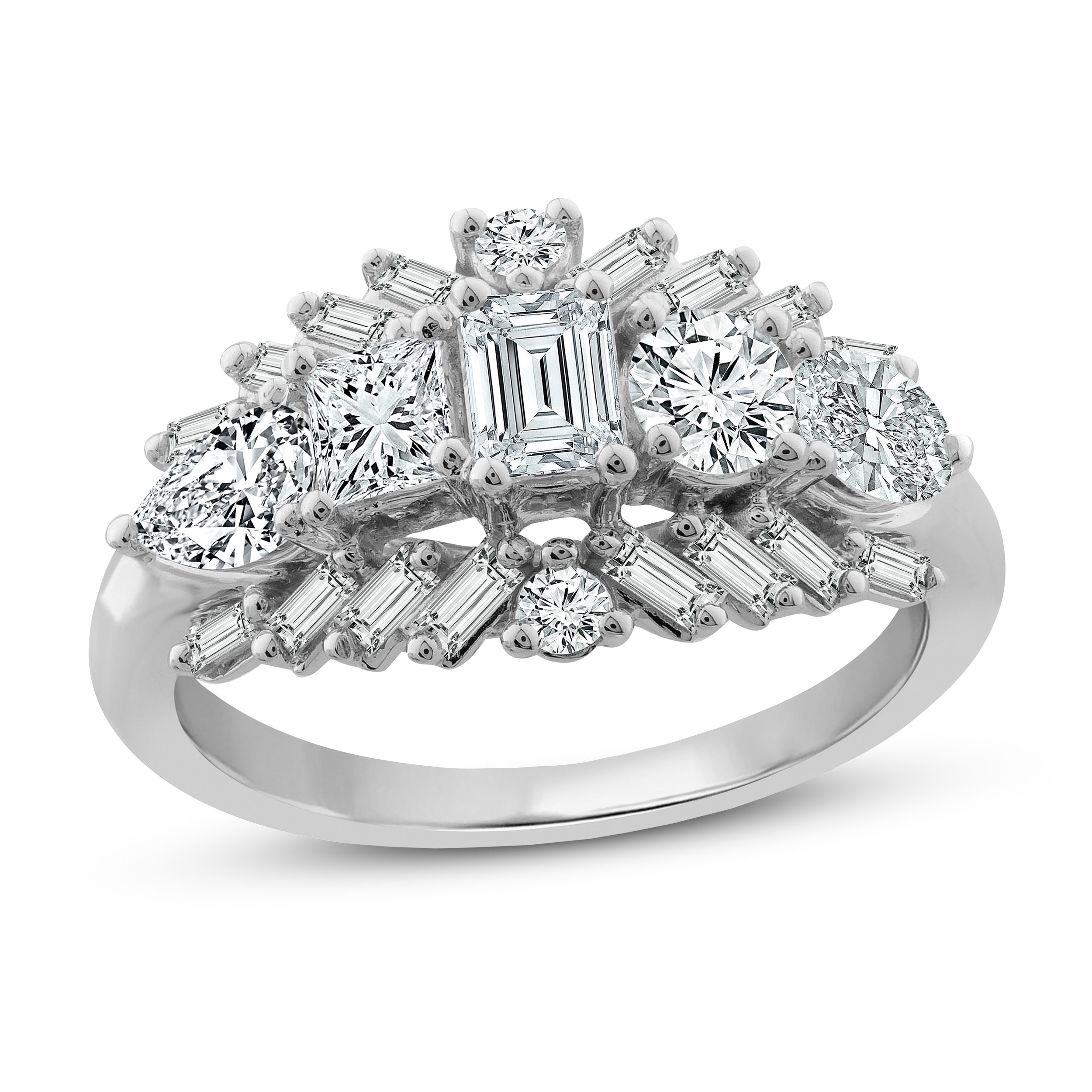 Diamond Ring 2cttw10K White Gold